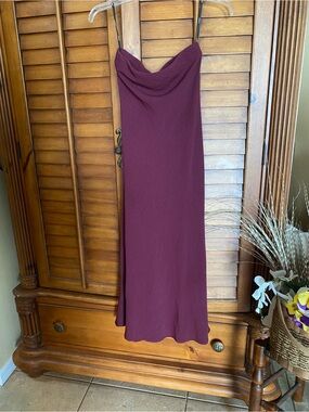 Forever 21 Burgundy Dress